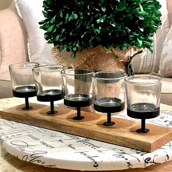 Threshold Other - NEW! RUSTIC FARMHOUSE Votive Holder